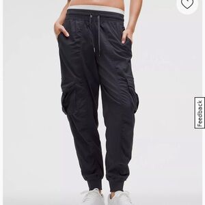 Dance Studio Relaxed Cargo Jogger - Black - Like new!
